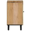 Mueble De Baño Madera Maciza De Mango 38x33x58 Cm