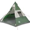 Tienda De Campaña Tipi Para 7 Personas Impermeable Verde