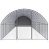 Gallinero De Exterior De Acero Galvanizado 3x16x2 M