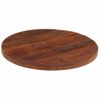 Tablero De Mesa Redondo Madera Maciza Reciclada Ø 50x2,5 Cm