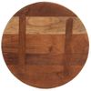 Tablero De Mesa Redondo Madera Maciza Reciclada Ø 50x2,5 Cm