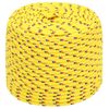 Cuerda De Barco Polipropileno Amarillo 6 Mm 25 M