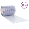 Tira De Cortina Para Puertas Pvc Transparente 300x2,6 Mm 25 M