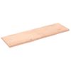 Tablero De Mesa Madera Maciza Borde Natural 160x50x(2-4) Cm