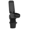 Reposabrazos Para Coche Abs Negro 13,5x32,5x(31-46,5) Cm