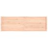 Tablero De Mesa Madera Maciza Borde Natural 200x60x(2-6) Cm