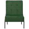 Silla De Relajación De Terciopelo Verde Oscuro 65x79x87 Cm