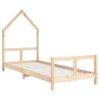 Estructura De Cama Para Niños Madera Maciza De Pino 80x200 Cm