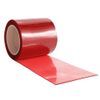 Tira De Cortina Para Puertas Pvc Rojo 200x1,6 Mm 10 M