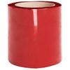 Tira De Cortina Para Puertas Pvc Rojo 200x1,6 Mm 10 M