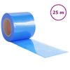 Tira De Cortina Para Puertas Pvc Azul 200x1,6 Mm 25 M