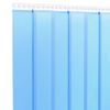 Tira De Cortina Para Puertas Pvc Azul 200x1,6 Mm 25 M