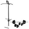 Máquina Musculación Power Tower Con Pesas Y Mancuernas 60,5 Kg