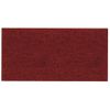 Paneles De Pared 12 Uds Tela Rojo Tinto 30x15 Cm 0,54 M²