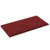 Paneles De Pared 12 Uds Tela Rojo Tinto 30x15 Cm 0,54 M²