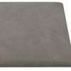 Paneles De Pared 12 Uds Terciopelo Gris Claro 30x15 Cm 0,54 M²