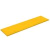 Paneles De Pared 12 Uds Terciopelo Amarillo 60x15 Cm 1,08 M²