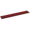 Paneles De Pared 12 Uds Tela Rojo Tinto 90x15 Cm 1,62 M²