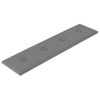 Paneles De Pared 12 Uds Cuero Sintético Gris 60x15 Cm 1,08 M²