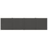 Paneles De Pared 12 Uds Tela Gris Oscuro 60x15 Cm 1,08 M²