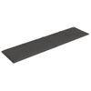 Paneles De Pared 12 Uds Tela Gris Oscuro 60x15 Cm 1,08 M²