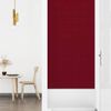 Paneles De Pared 12 Uds Terciopelo Rojo Tinto 90x15 Cm 1,62 M²