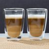 Juego De Vasos Para Café Macchiato 2 Unidades Transparente 400 Ml