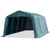 Carpa Para Ganado Desmontable Pvc Verde Oscuro 550g/m² 3,3x6,4m