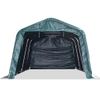 Carpa Para Ganado Desmontable Pvc Verde Oscuro 550g/m² 3,3x6,4m