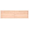 Tablero De Mesa Madera Maciza Roble Sin Tratar 180x50x(2-4) Cm