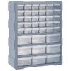 Organizador Multicajones Con 39 Cajones 38x16x47 Cm