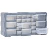 Organizador Multicajones Con 22 Cajones 49x16x25,5 Cm