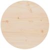 Superficie De Mesa Madera Maciza De Pino �~40x2,5 Cm