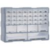 Organizador Multicajones Con 38 Cajones 52x16x37,5 Cm