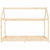 Estructura De Cama Infantil De Madera Maciza De Pino 80x160 Cm