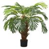 Palmera Cycas Artificial Con Macetero 90 Cm Verde