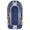 Barca Inflable Hydro-force Con Remos Y Bomba Azul