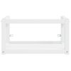 Estructura De Lavabo Suspendido Hierro Blanco 59x38x31 Cm