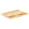 Superficie De Mesa Madera Maciza De Mango 25-27 Mm 70x60 Cm