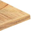 Superficie De Mesa Madera Maciza De Mango 25-27 Mm 70x60 Cm