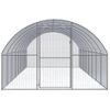 Gallinero De Exterior De Acero Galvanizado 3x8x2 M