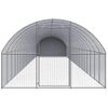 Gallinero De Exterior De Acero Galvanizado 3x20x2 M