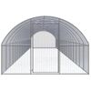 Gallinero De Exterior De Acero Galvanizado 3x20x2 M