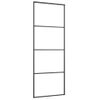 Puerta Corredera Con Set Herrajes Vidrio Esg Aluminio 76x205 Cm