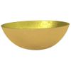 Lavabo De Vidrio Dorado 50x37x14 Cm