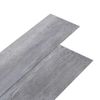 Lamas Suelo De Pvc Autoadhesivas Madera Gris Mate 2,51 M² 2 Mm