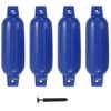 Parachoques Para Barco 4 Unidades Pvc Azul 41x11,5 Cm