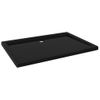 Plato De Ducha Rectangular Negro Abs 80x110 Cm