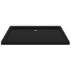 Plato De Ducha Rectangular Negro Abs 80x110 Cm