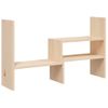 Soporte Para Monitor Madera Maciza De Pino (39-72)x17x43 Cm